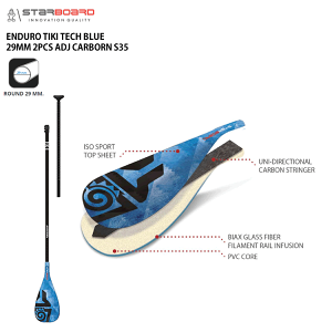 2022~2023 ph ENDURO TIKI TECH BLUE 29MM 2 PCS ADJ CARBON S35X^[{[h ph Gf[ J[{Ct[^uTbv SUP ph