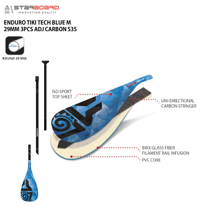 2022~2023 ph ENDURO TIKI TECH BLUE M 29MM 3 PCS ADJ CARBON S35X^[{[h ph Gf[ J[{Ct[^uTbv SUP ph