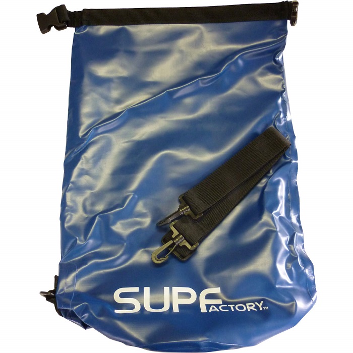 ウォータープルーフ 【ファッション通販】 バッグ 15L SUPFactory ブルー 防水バックサーフィンSUPインフレータブルSUP