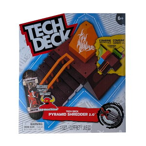 【送料無料】テックデッキ TECH DECK PYRAMID SHREDDER 2.0 toymachine #20147575 X-Connect Park Creator指スケ フィンガーボード スケボー スケートボード