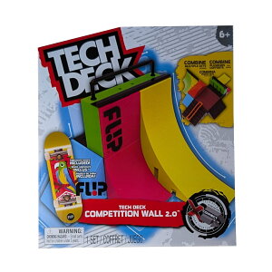 【送料無料】テックデッキ TECH DECK COMPETITION WALL 2.0 FLIP #20147578 X-Connect Park Creator指スケ フィンガーボード スケボー スケートボード