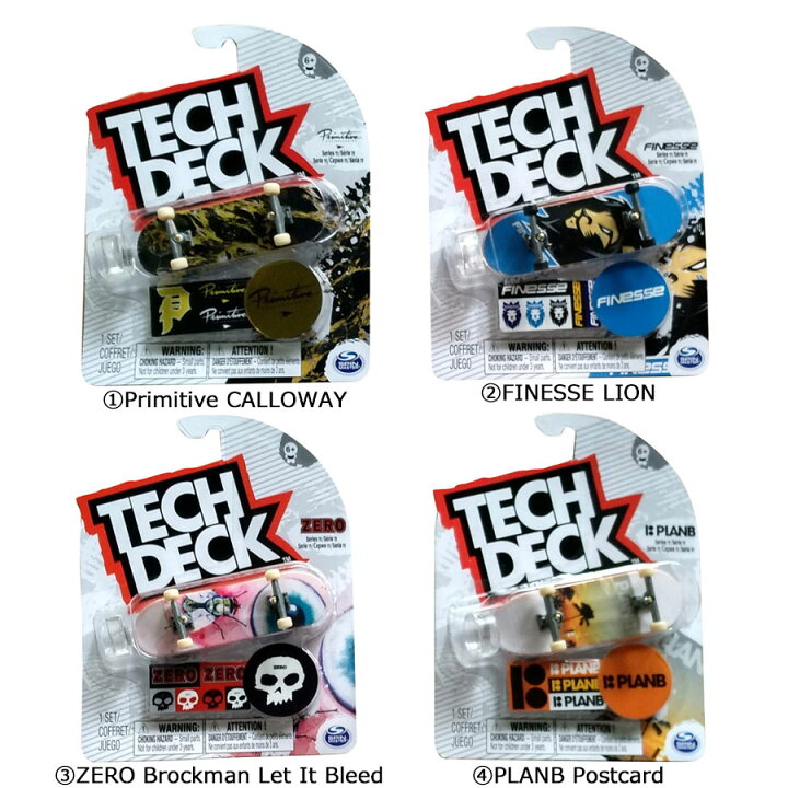 楽天市場】テックデッキ TECH DECK 96mm Vol.12シリーズ指スケ フィンガーボード スケボー スケートボード : アクティブスポーツ