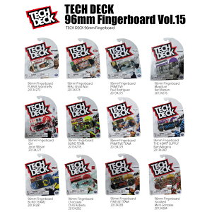 テックデッキ TECH DECK 96mm Vol.15指スケ フィンガーボード スケボー スケートボード PLAN B Sean Sheffy -20134273 REAL Ishod Wair-20134274 PRIMIRTIVE-20134275 MAXALLURE Karl Watson-20134276 GIRL Jeron Wilison-20134277 PRIMITIVE TEA