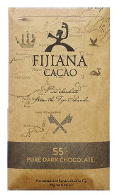 フィジアナカカオの板チョコ(ピュアダークチョコ55%)55g