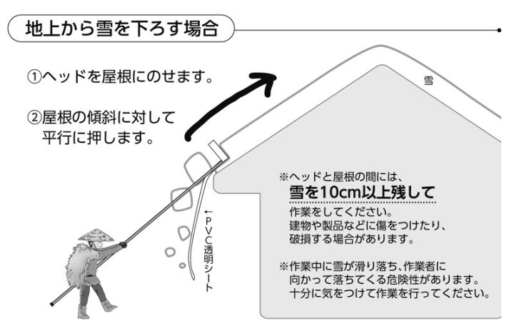 楽天市場】マイスター雪スライダー 屋根の雪がドンドン滑り落ちます