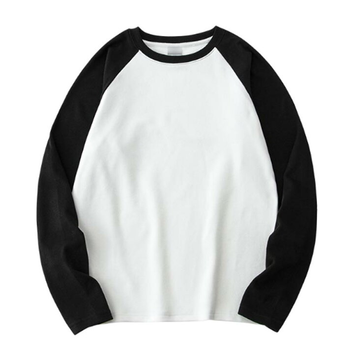 楽天市場】ラグランtシャツ 無地 ラグランスリーブ ロンT メンズ 