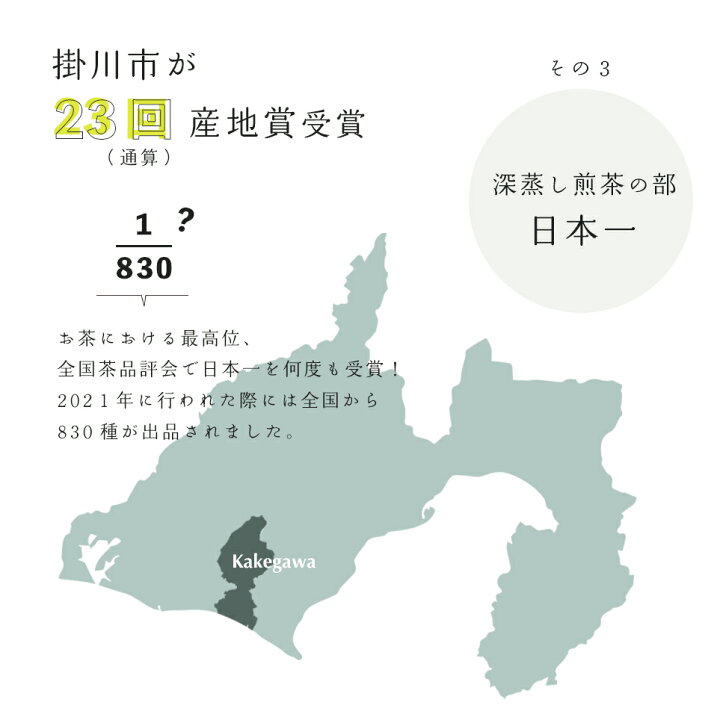 楽天市場】お茶 日本茶 3本セット 送料無料 【期間限定】80g×3袋セット 掛川 深蒸し茶 茶葉 3種類飲み比べ 深むし茶 日本茶 お茶 茶 送料無料 深蒸し茶 掛川茶 静岡茶 煎茶 緑茶 深むし茶 かぶせ茶 あら茶 ギフト 仏用 志 福袋 茶葉 急須用 カテキン : 佐次本製茶 掛川の ... 楽天市場】お茶 日本茶 3本セット 送料無料 【期間限定】80g×3袋セット 掛川 深蒸し茶 茶葉 3種類飲み比べ 深むし茶 日本茶 お茶 茶 送料無料 深蒸し茶 掛川茶 静岡茶 煎茶 緑茶 深むし茶 かぶせ茶 あら茶 ギフト 仏用 志 福袋 茶葉 急須用 カテキン : 佐次本製茶 掛川の ...