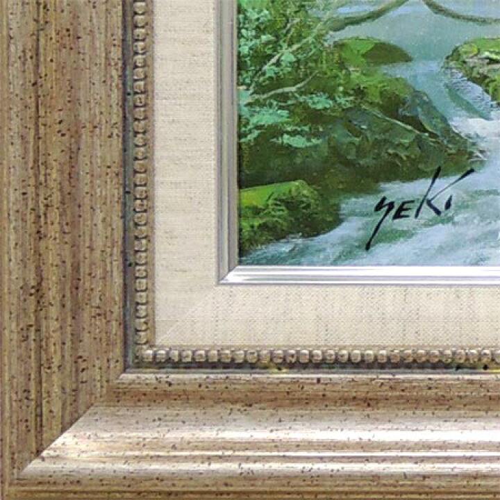 楽天市場】絵画 油絵 奥入瀬渓流 (関健造) 送料無料 【海・山】【肉筆  