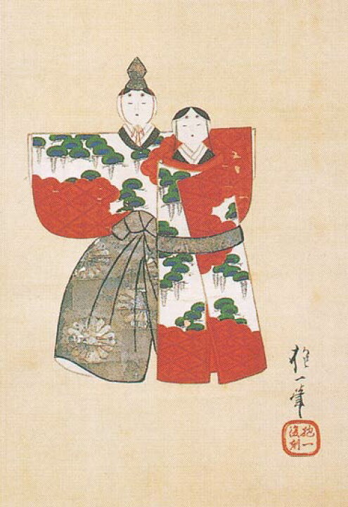 楽天市場】酒井抱一 掛け軸 紙雛図 原画逸翁美術館所蔵 送料無料 