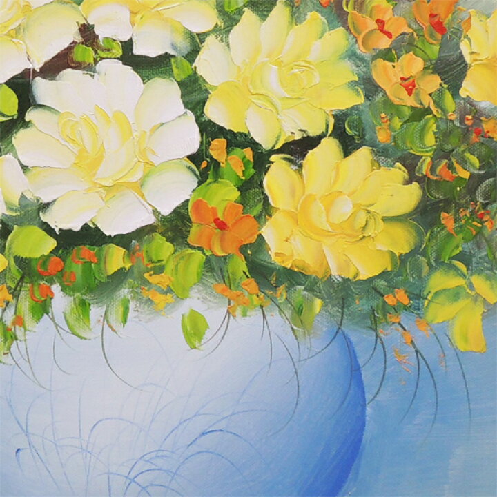 楽天市場】絵画 油絵 花のある風景 F20号 （高田美里） 送料無料 