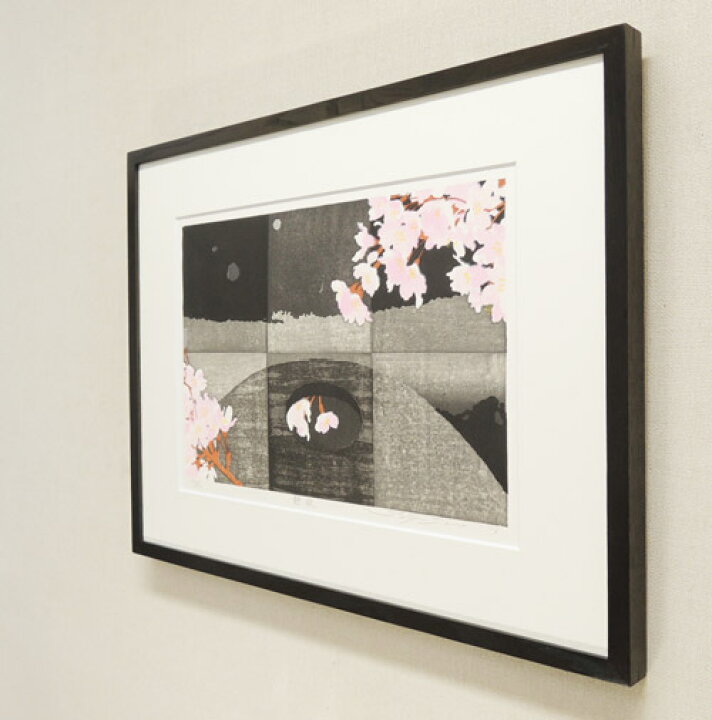 楽天市場】佐野せいじ 木版画 静寂 送料無料 【複製】【木版画】【日本 