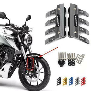 �z���_ CB125R CB 125R �o�C�N�}�b�h�K�[�h�t�����g�t�H�[�N�ی쑕�u�u���b�N�t�����g�t�F���_�[�����X���C�_�[