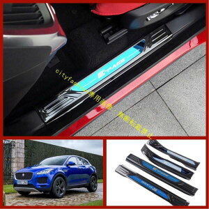 �W���K�[ E-PACE �X�J�b�t�v���[�g �h�A�V�� �K�[�h ���� �u���b�N/�u���[���S 4Piece�Z�b�g JAGUAR