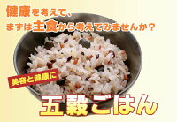 雑穀・雑穀米コシヒカリ五穀ごはん