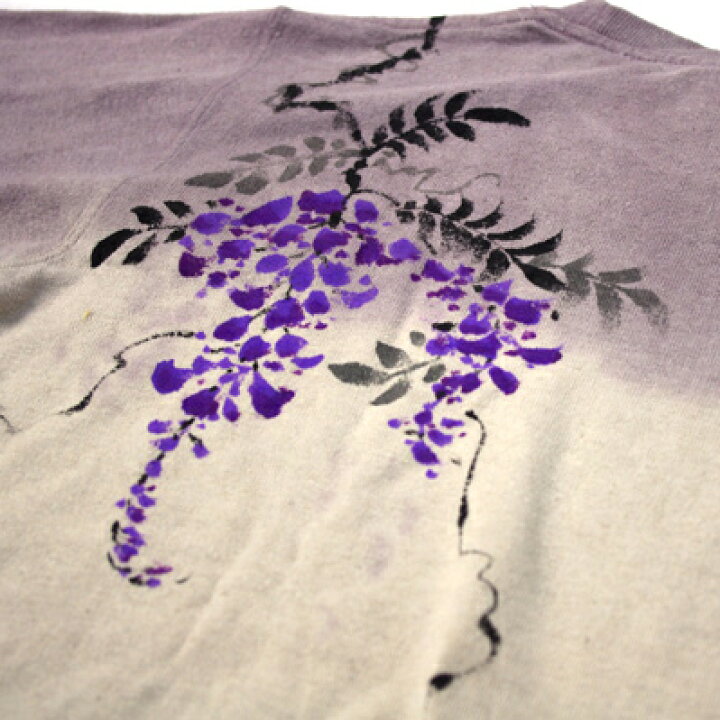 楽天市場】ヘンプコットンTシャツ（半袖）【藤紫に藤】 草木染め 