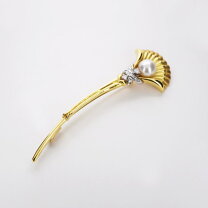 楽天市場】18金 18K（ブローチ｜レディースジュエリー・アクセサリー 