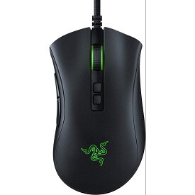 Razer レイザー DeathAdder V2 ゲーミングマウス 右手エルゴノミック形状 Focus+センサー 20000DPI 軽量82g 光学スイッチ 8ボタン 柔らかい布巻ケーブル Chroma RZ01-03210100-R3M1