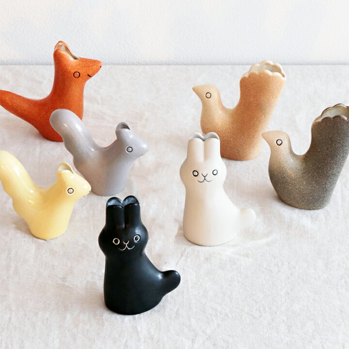 楽天市場】フラワーベースオブジェ 鹿児島睦×Keramikstudion【En Liten 
