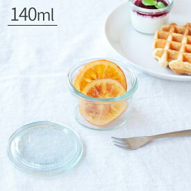 キャニスター WECK ウェック モールドシェイプ 140ml【保存 容器 保存容器 ガラス ガラス容器 調味料 スパイス 小物 小分け ガラス瓶 シンプル キッチン収納 キッチン 台所 雑貨 北欧 インテリア かわいい おしゃれ ギフト 女性】