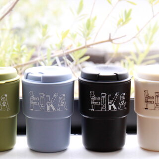 リバーズ ウォールマグデミタ fika フィーカ 290ml【タンブラー 蓋付き 二層構造 プラスチック コップ マグカップ コーヒー コーヒーカップ キッチン 北欧 かわいい おしゃれ 子供 大人 アウトドア オフィス 女性 男性 ギフト プレゼン プチギフト クリスマス】