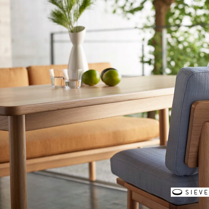 楽天市場】【メーカー直送品】SIEVE シーヴ fluff dining table Msize 