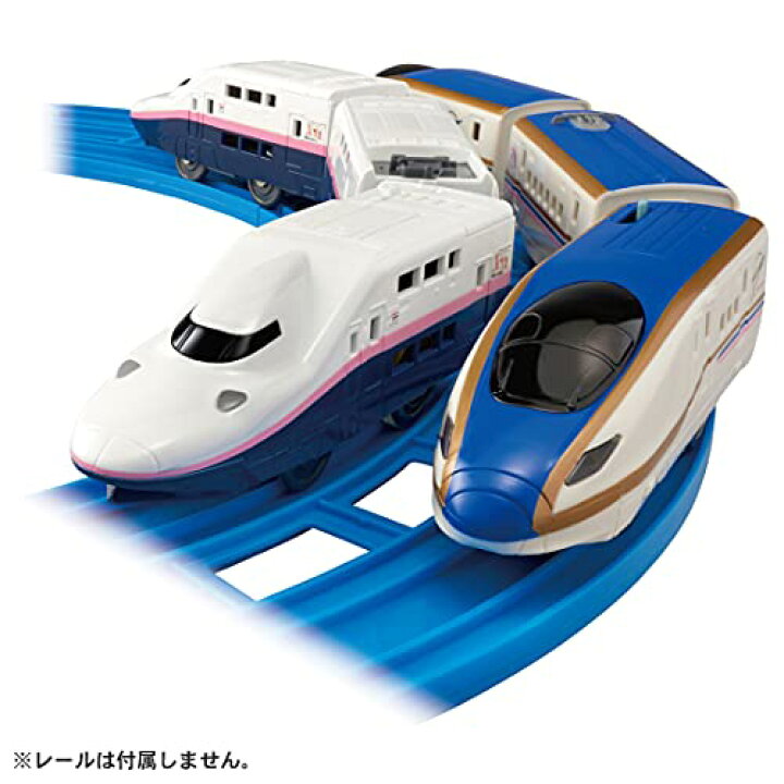 楽天市場】プラレール さよならE4系新幹線Max ＆ E7系上越新幹線 朱鷺 