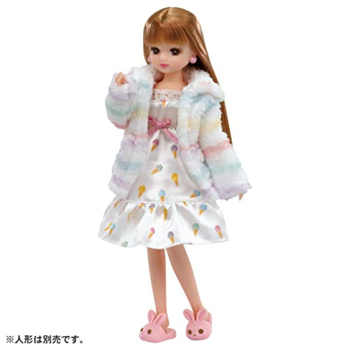 楽天市場 リカちゃん ドレス Lw 06 ふわふわルームウェア リカちゃん人形 洋服 おしゃれ かわいい かこん販売 楽天市場店