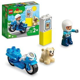 レゴ LEGO デュプロ デュプロのまち ポリスバイク 10967 おもちゃ レゴブロック レゴデュプロ 警察 ポリス バイク 2歳以上