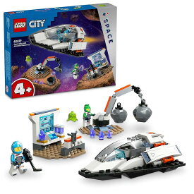 レゴ LEGO シティ うちゅう船と わく星ちょうさ おもちゃ レゴブロック レゴシティ ミニフィグセット 宇宙船 惑星 4歳 宇宙 60429
