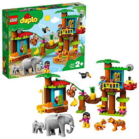 レゴ LEGO デュプロ 世界のどうぶつ ジャングル探検 10906 知育玩具 レゴブロック レゴデュプロ 動物 おもちゃ