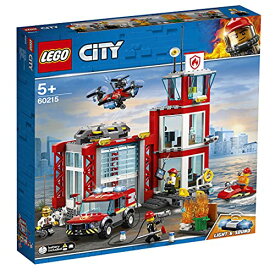 レゴ LEGO シティ 消防署 60215 レゴブロック レゴシティ おもちゃ 消防車 ミニフィグ セット レスキュー