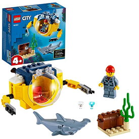 レゴ LEGO シティ 海の探検隊 小型潜水艦 60263 レゴブロック レゴシティ おもちゃ ミニフィグ セット 海