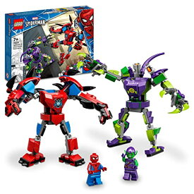レゴ LEGO スーパーヒーローズ マーベル アベンジャーズ スパイダーマンとグリーン・ゴブリンのメカスーツバトル 76219 おもちゃ ブロック