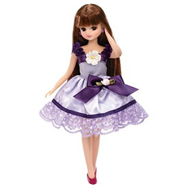 タカラトミー リカちゃん ドレス LW-03 グレープリボンフラワー リカちゃん人形 洋服 服 おしゃれ かわいい おままごと おもちゃ 3歳以上