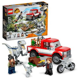 レゴ LEGO ジュラシック・ワールド ヴェロキラプトルをおびき出せ:ブルーとベータ おもちゃ レゴブロック 6歳 恐竜 76946 ミニフィグセット