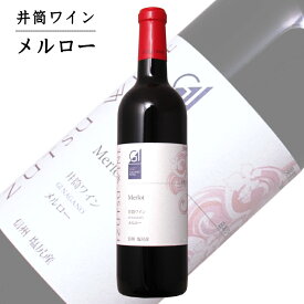 井筒ワイン メルロー 720ml / 日本ワイン GI長野 NAC 長野県原産地呼称認定 信州 赤ワイン ANM 014505