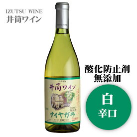 【2024年産】井筒ワイン 酸化防止剤無添加ナイヤガラ〔白・辛口〕720ml / 日本ワイン 長野県産 いづつ 1本 酸化防止剤不使用 ANM 013990