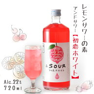 ＆SOUR 初恋ホワイト 720ml 22度 *レモンサワーの素* 5倍希釈タイプ / アンドサワー 小林酒造本店 リキュ…