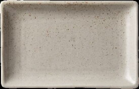 美濃焼 ベーシック な長方形のお皿 (長角皿) 約21.4x13.3x2.8cm