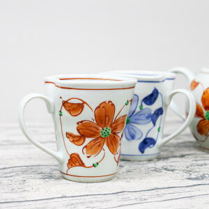 【 10/30 23:59まで 20%割引クーポン+P10倍セール】 \ 波佐見焼 / 【 光玉陶苑 】 朱音 マグカップ 内容量 約250ml おしゃれ かわいい はさみ焼き はさみ焼 ペア 夫婦 大人可愛い プレゼント 日本