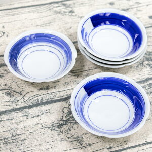 【 10/30 23:59まで 20%割引クーポン+P10倍セール】 \ 波佐見焼 / 【 ゆい窯 】 小鉢 小鉢セット 取り鉢 小付 軽い 軽量 和食器 刷毛目 青 直径 約13.2cm かわいい おしゃれ 和 モダン 電子レンジ対