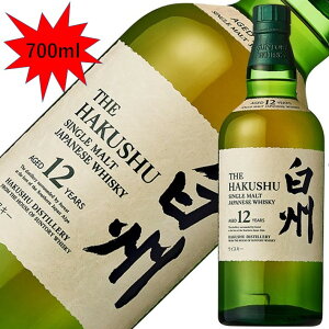yzyll1{zTg[ VOg B 12N 700ml Wpj[YECXL[ R { y1{ziȂjTHE HAKUSHU AGED 12 YEARS SINGLE MALT JAPANESE WHISKY
