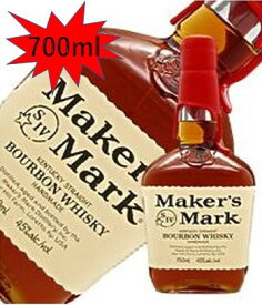 メーカーズマーク バーボン ウイスキー 正規代理店輸入品 レッド トップ 700ml 45％ ハードリカー　wisky_mkm