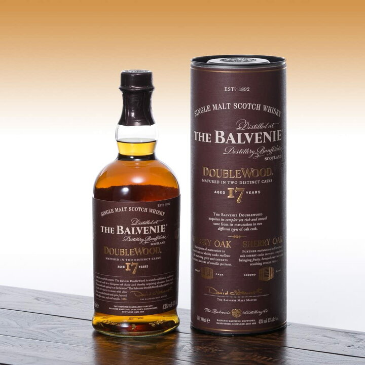 楽天市場】バルヴェニー 17年 ダブルウッド 43% / THE BALVENIE 17y 