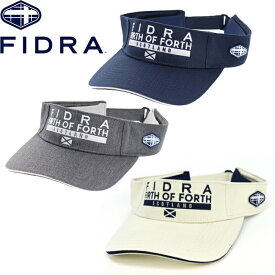 【スプリングセール開催中】FIDRA　フィドラ　ヘリンボーン バイザー　ゴルフ　サンバイザー　バイザー