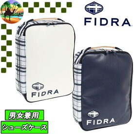【スプリングセール開催中】FD5MGC20　FIDRA　フィドラ　チェックシューズケース　ゴルフバッグ　ゴルフ