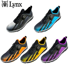 【全品5％引きクーポン有り6/5まで】Lynx SK-56　リンクス ゴルフ　メンズ スパイクレス　ゴルフシューズ　ダイヤル式　SK56