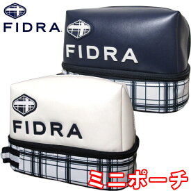 【スプリングセール開催中】FD5MGZ22　FIDRA　フィドラ　チェックマルチバッグ　ゴルフバッグ　ポーチ　ゴルフ