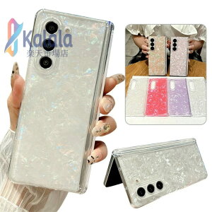 Galaxy Z Fold7 �P�[�X �J�o�[ �܂肽���݌^ �L�k���͗l ���킢�� �L���L�� �f�R �v���X�`�b�N �n�[�h�P�[�X �V���v�� ���� ������ Samsung �T���X�� �M�����N�V�[ Z �t�H�[���h7 ���f�B�[�X �ی�