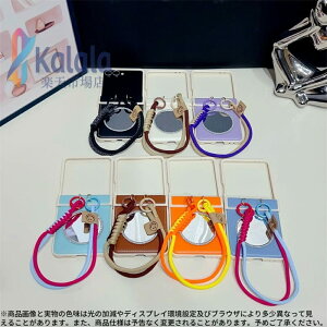 Zflip7/7FE/6/5 �Ή� �o�C�J���[PU���U�[�P�[�X ? �X�|�[�e�B�[�n���h���[�v�t�� ? �}�O�l�b�g�����O���� ? TPU�ϏՌ��t���[�� ? �܂肽���ݎ��ɂ҂�����t�B�b�g ? �|�b�v�J���[�Ŋ؍����������